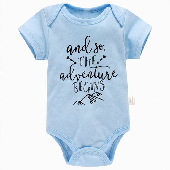 Baby Onesies Girl Baby Bodysuit Funny Cute Letter Print Romper Newborn Clothes for Boys Girls