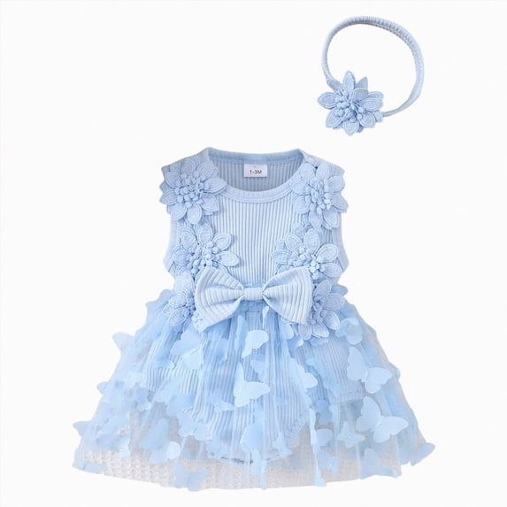 Baby Onesies Girl Baby Girl Lace Romper Dress Floral Lace Outfits Summer Toddler Clothes Jumpsuit with Headband