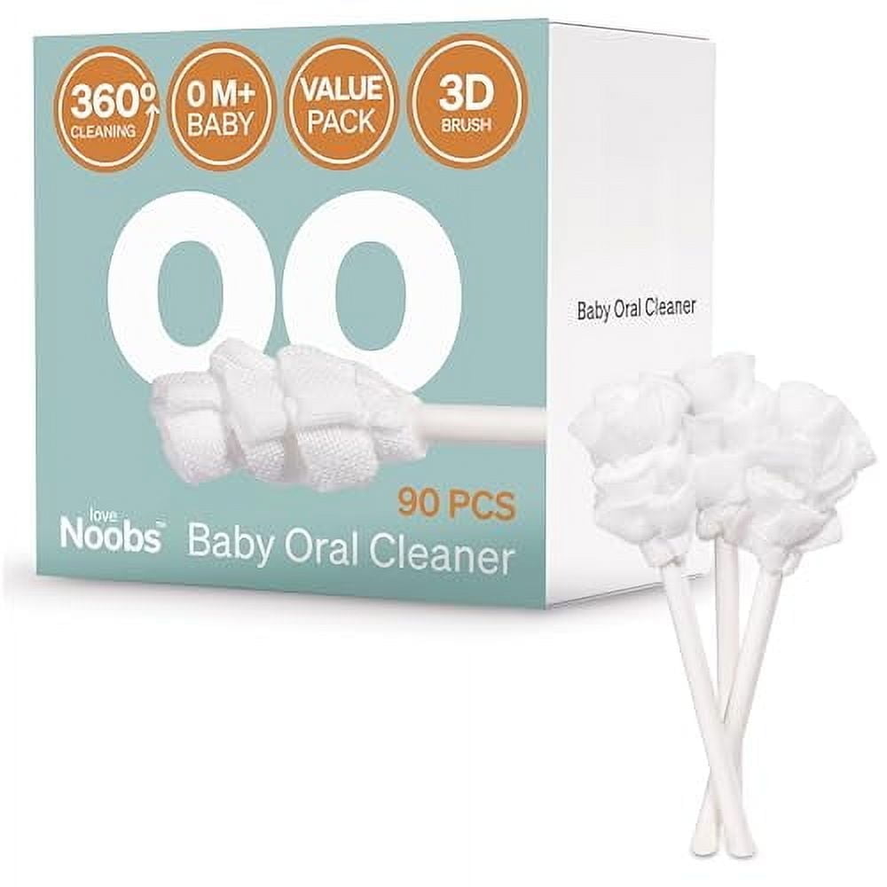 Baby Oral Cleaner by LoveNoobs, 90 Count Value Pack