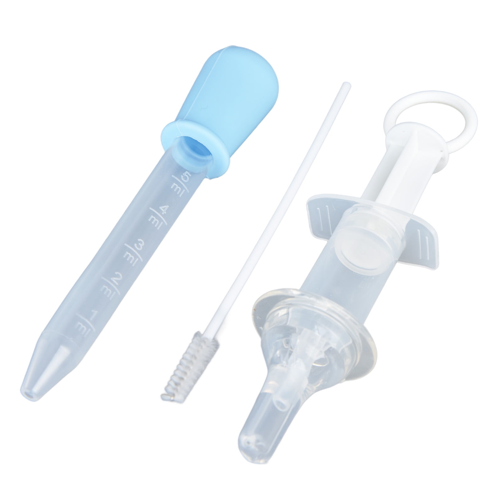 Baby Oral Feeding Syringe, Accurate Safe Transparent Medicine Dispenser