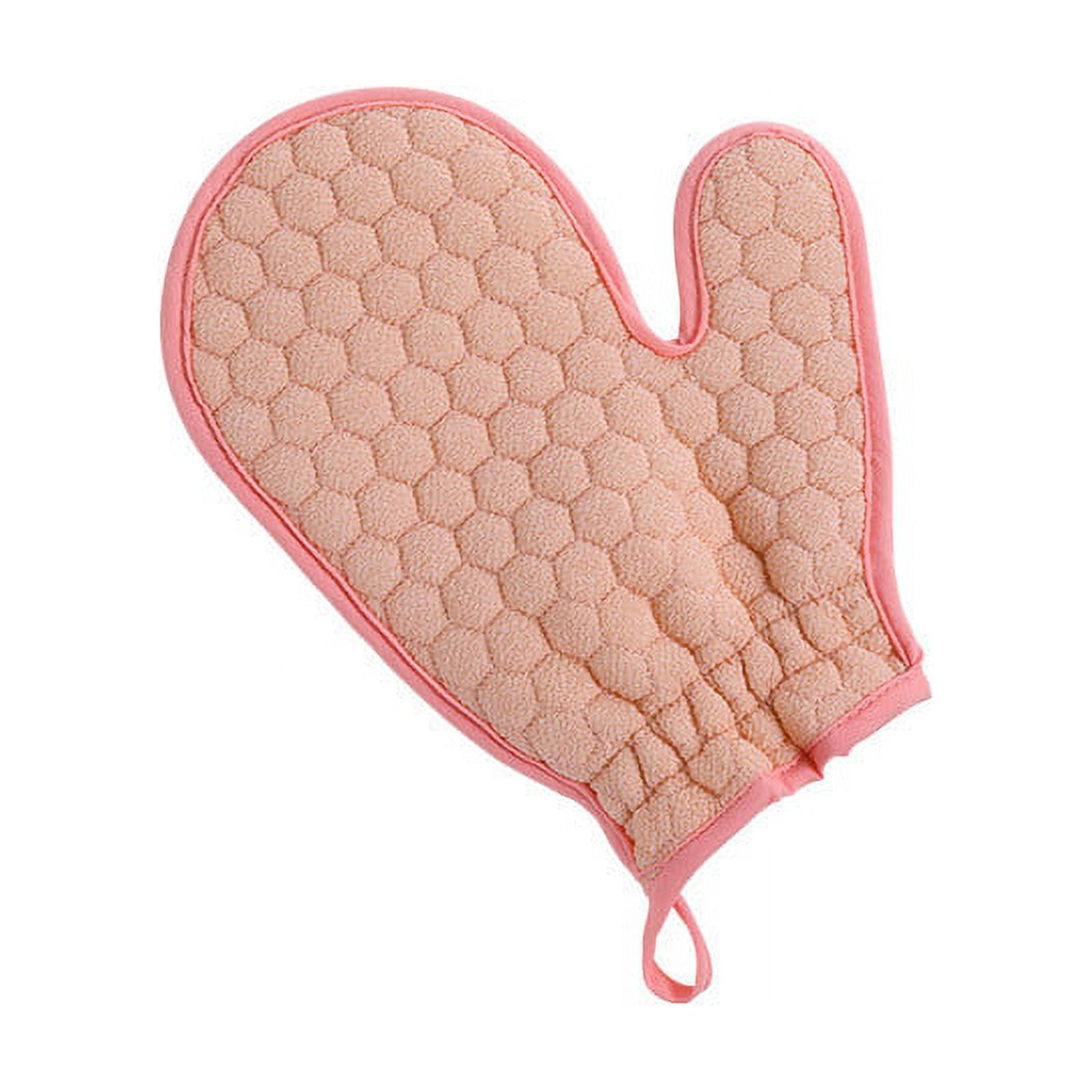 Baby Organic Bamboo Bath Mitt & Shower Wash Gloves Pair - Newborns ...