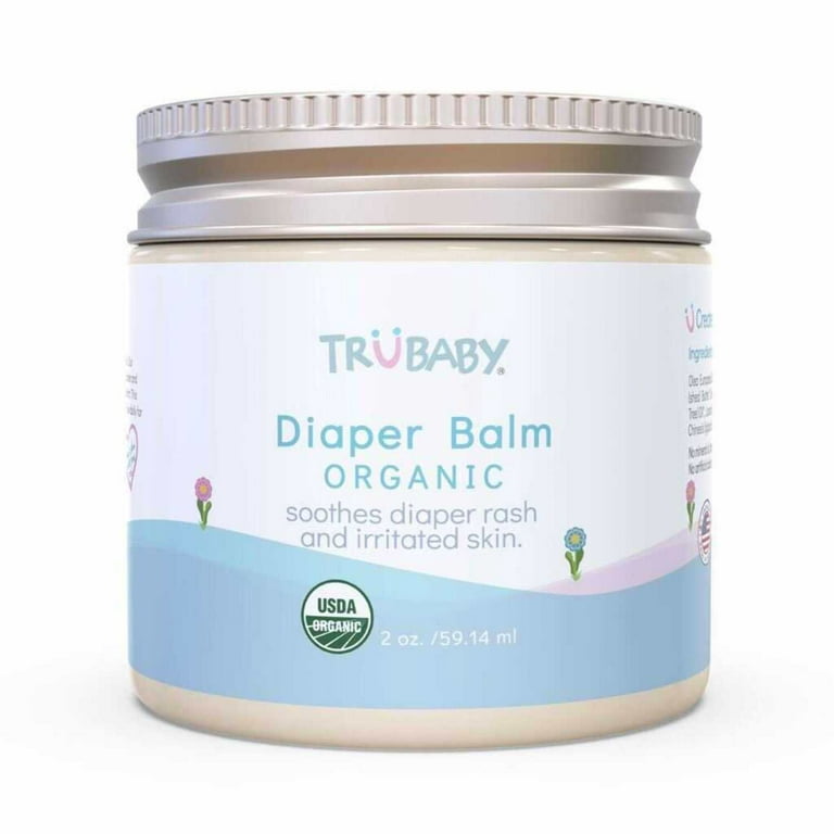 Baby, Organic Diaper Balm, 2 oz (59.14 ml), TruKid 