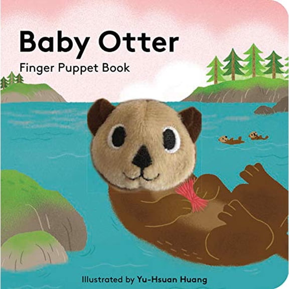Pre-Owned Baby Otter: Finger Puppet Book Little Finger Puppet Board Books by Yu-Hsuan Huang, Paperback, Children's Books, English