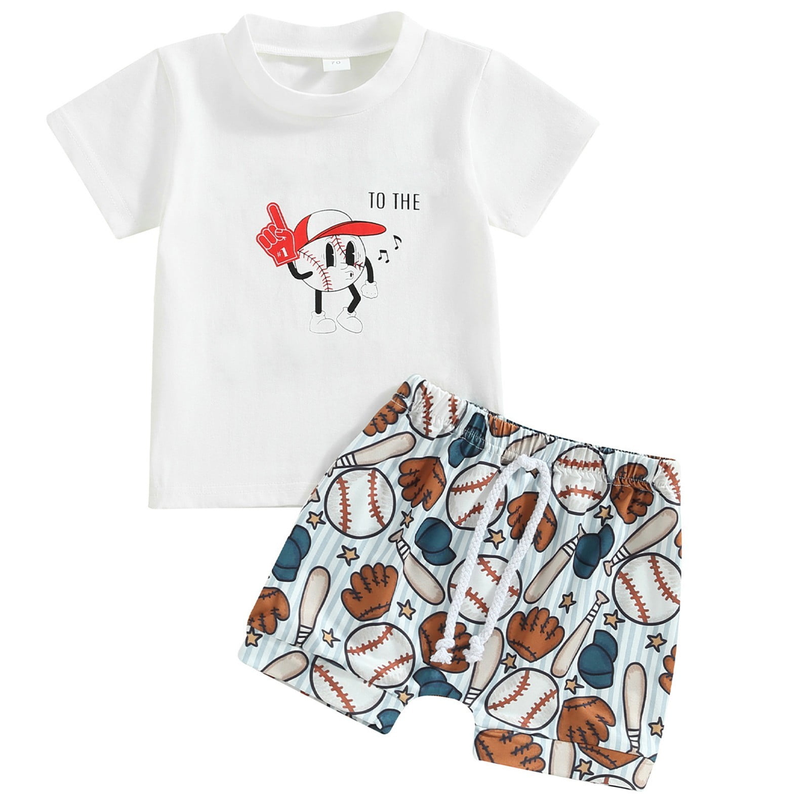 Baby Sporty  Shorts with Printed “36” – Black