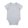 thumbnail image 1 of Baby Outfits Boy Solid Color Short Sleeve Bodysuit Baby Girl Clothes for Baby Girl 3-6 Months, 1 of 3