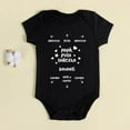 thumbnail image 1 of Baby Outfits Funny Cartoon Print Bodysuit Short Sleeve Baby Boy Gifts for Baby Boy 3-6 Months, 1 of 5