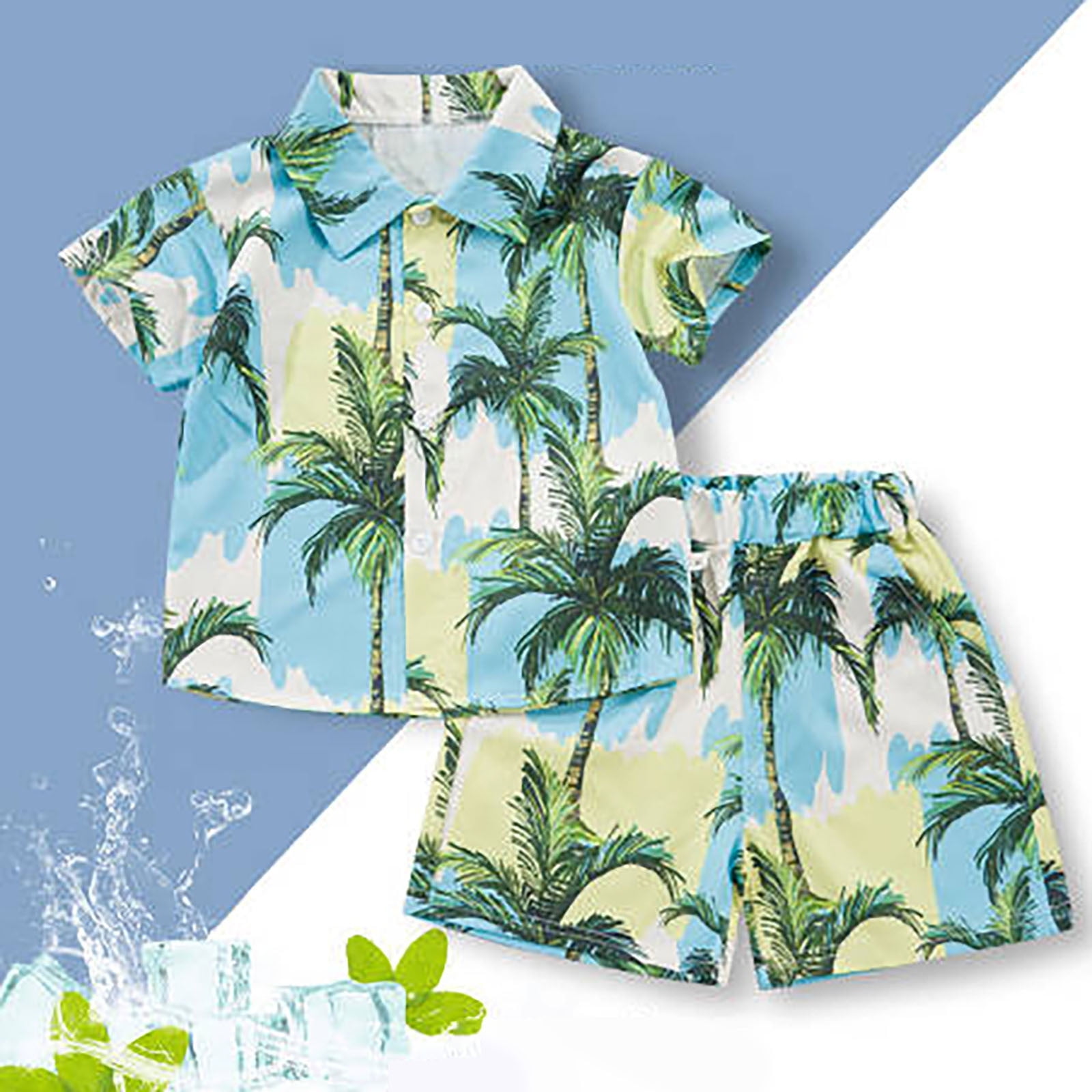 Tropical Voyager Boys Casual Set