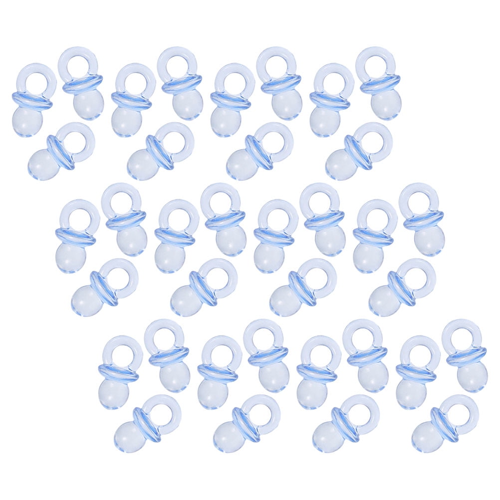 Pacifiers 36 Plastic Pacifiers For Game, Pink Pacifiers