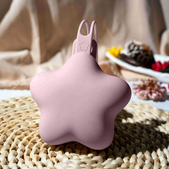 Baby Bed & Rattle Silicone Pacifier Holder Cute Portable Storage for Boys Girls Protective Pouch for Pacifiers