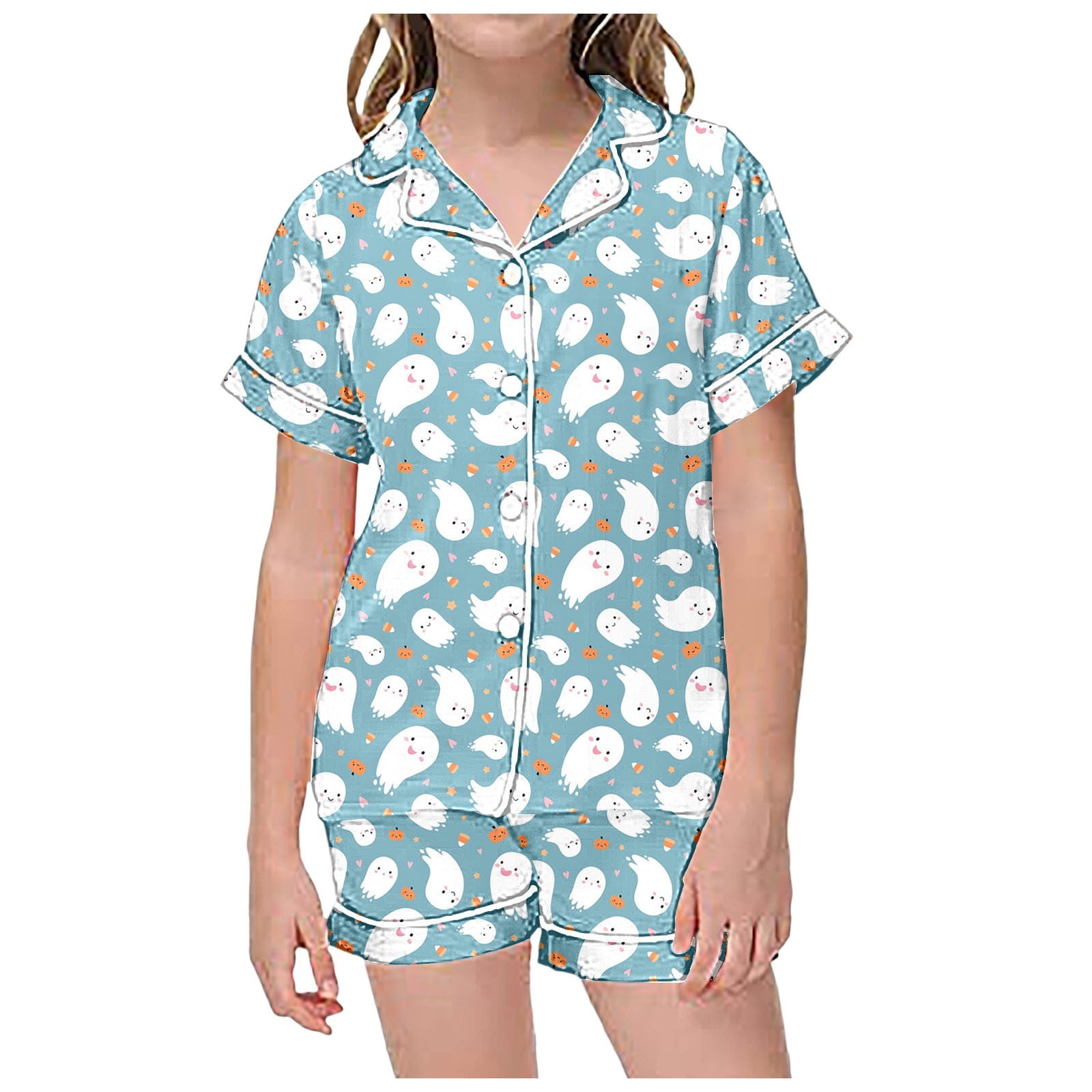 Baby Pajamas 2 Piece Pajamas Sets Graphic Print Short Sleeve Shirt