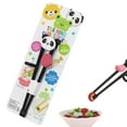 thumbnail image 1 of Baby Panda Cartoon Animal Chopsticks Practice Helper, Practice Reusable Eating Training Tools, Cute Tableware Learn Tools Kitchen Utensils and Gadgets, Chopsticks, 1 of 9