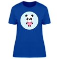 thumbnail image 1 of Baby Panda With Heart T-Shirt Women -Image by Shutterstock, Female x-Large, 1 of 2