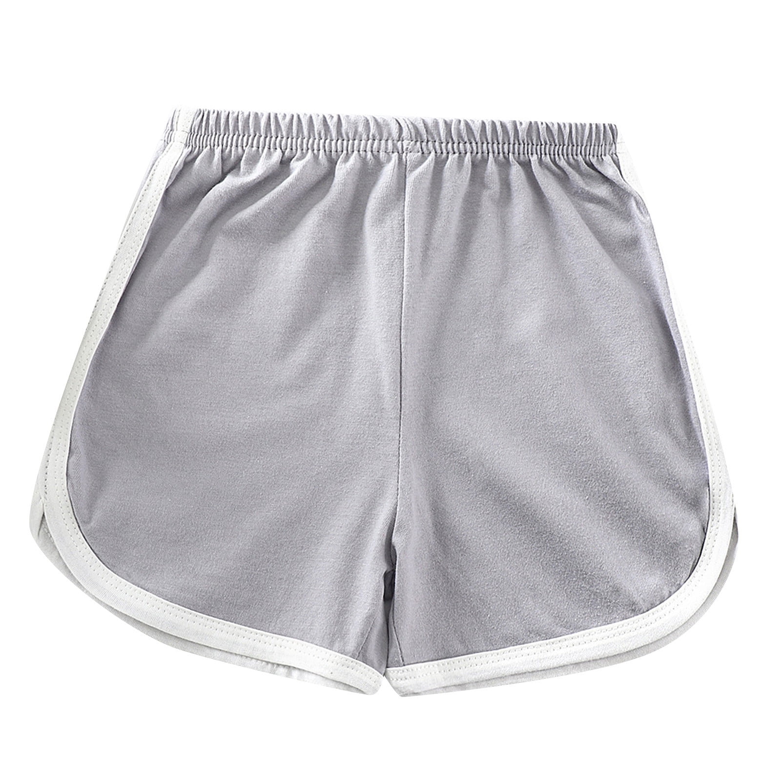 Baby Pants Girls Boys Solid Spring Summer Shorts Clothes Girls Shorts Grey 2 Years 3 Years