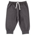 thumbnail image 1 of Baby Pants-Gray And White Stripe (6-12 Mths), 1 of 1