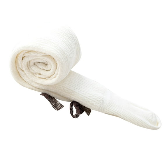 Baby Pants Kids Cotton Leggings Knitted Stretchy Basic Full Length Pantyhose Stockings For Girls White 4 Years-6 Years