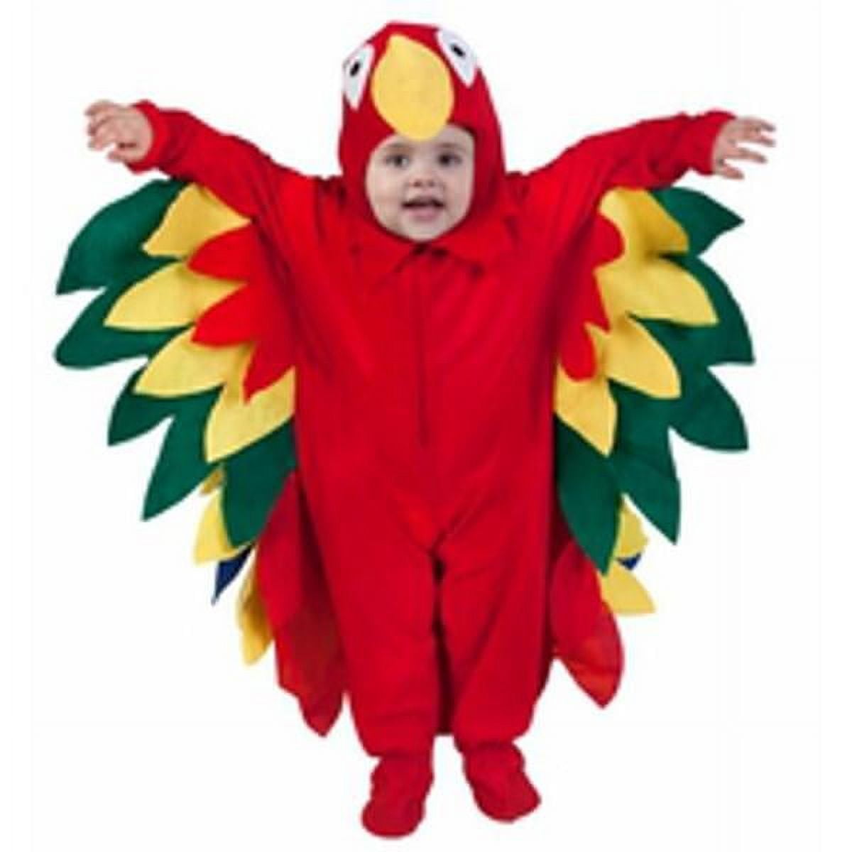 Baby Parrot Costume~6-12 Months Red
