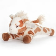Bearington Collection Baby Patches 8 Inch Plush Giraffe Toy with Rattle - Super Soft Safari Giraffe Stuffed Animals for Babies & Newborns