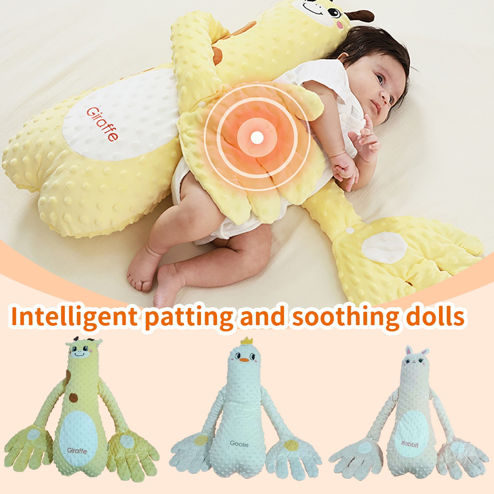 Baby Patter for Sleep, Baby Patting Sleeping Toy, Baby Startle