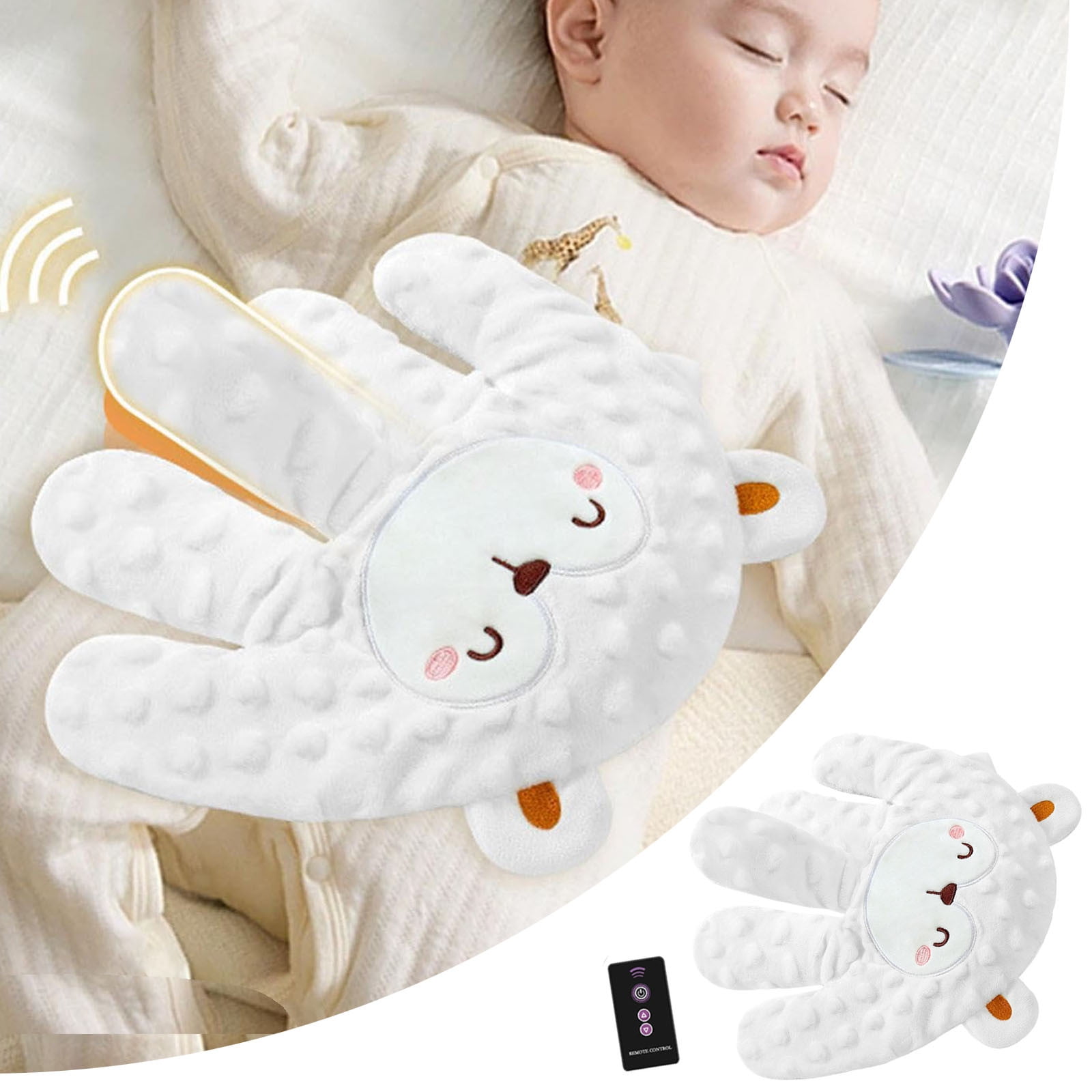 Portable Baby Soother, Night Light, and Star Projector in