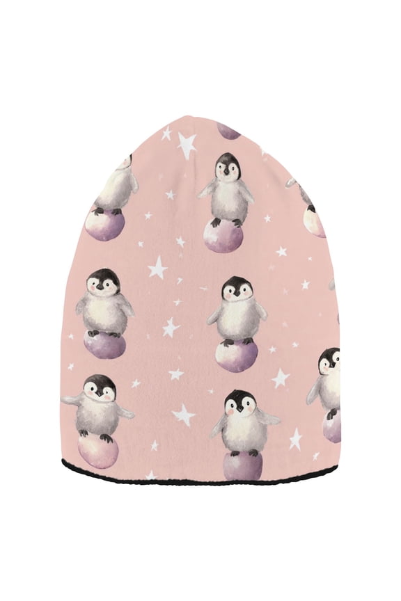 Baby Penguin Beanie Hat Unisex Warm Winter Hat Cap For Women Men Winter Running