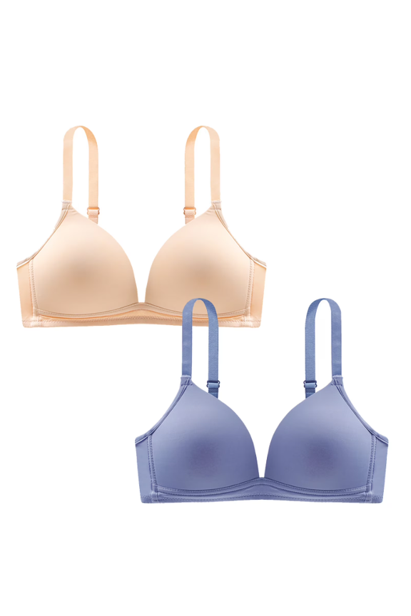 Women's Deep Plunge Balconette Bra With Gold Chain Hardware