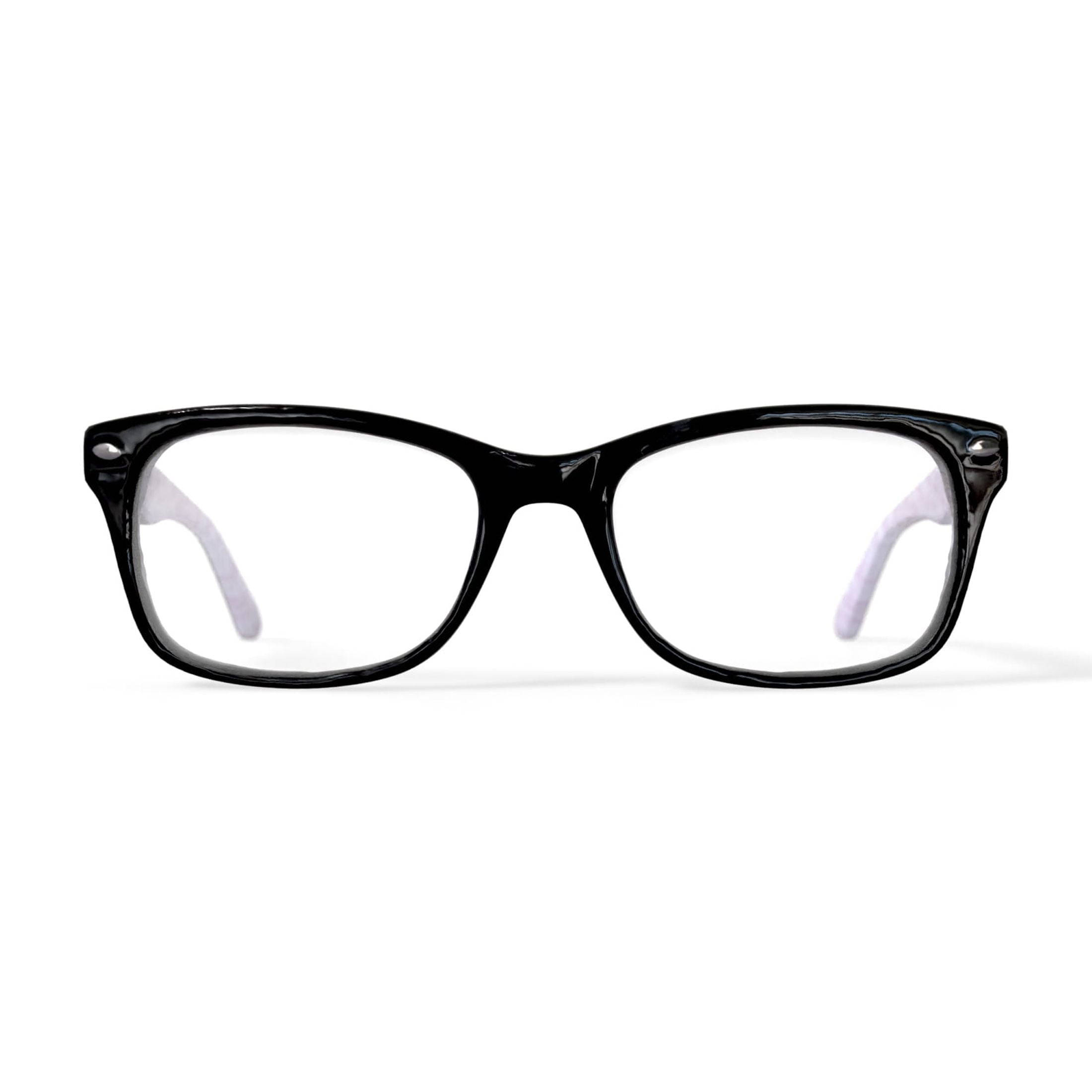 Baby Phat Women's BV270 Square Prescription Eyeglasses with Case, Black