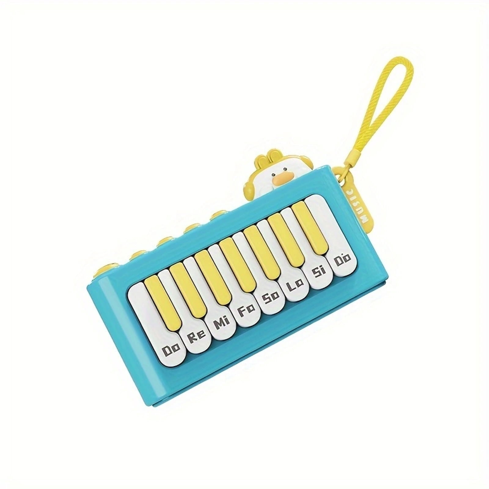 Kids Mini Piano Toys, Rainbow Lights, Toddler Pocket Travel Piano Keyboard for 1-3, Portable Musical Instrument Toys, Music Interactive Birthday Gift 2 4 5 6 Year Old Boy Girls Child
