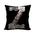 Baby Pillowcase 26 Letter Leisure Home Sofa Cushion Comfortable Linen