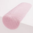 thumbnail image 1 of FabricLA Baby Pink Faux Fur Accent Cut 12 x 84 Inches with Rounded Edges for Holiday & Christmas Decor, 1 of 9