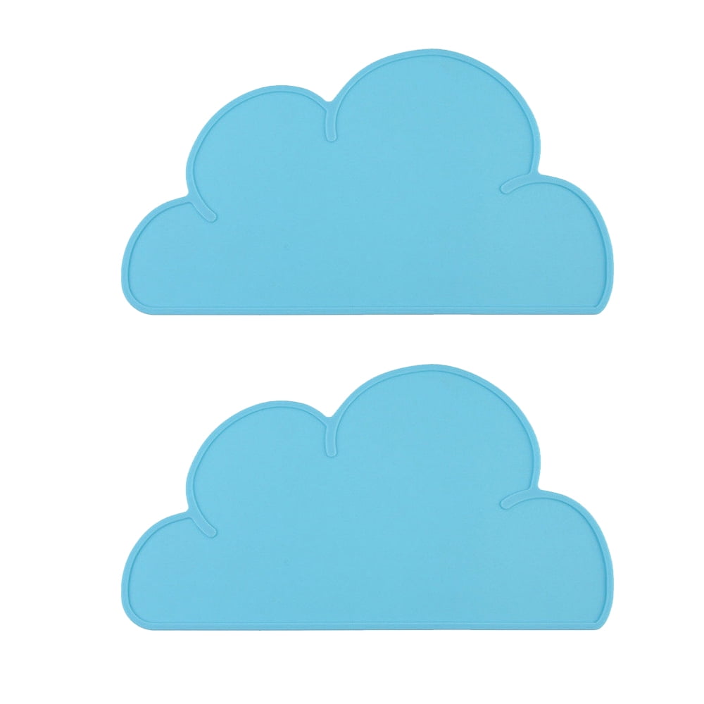 Baby Placemats with Suction Upward Baby Non Slip 2 Piece Silicone