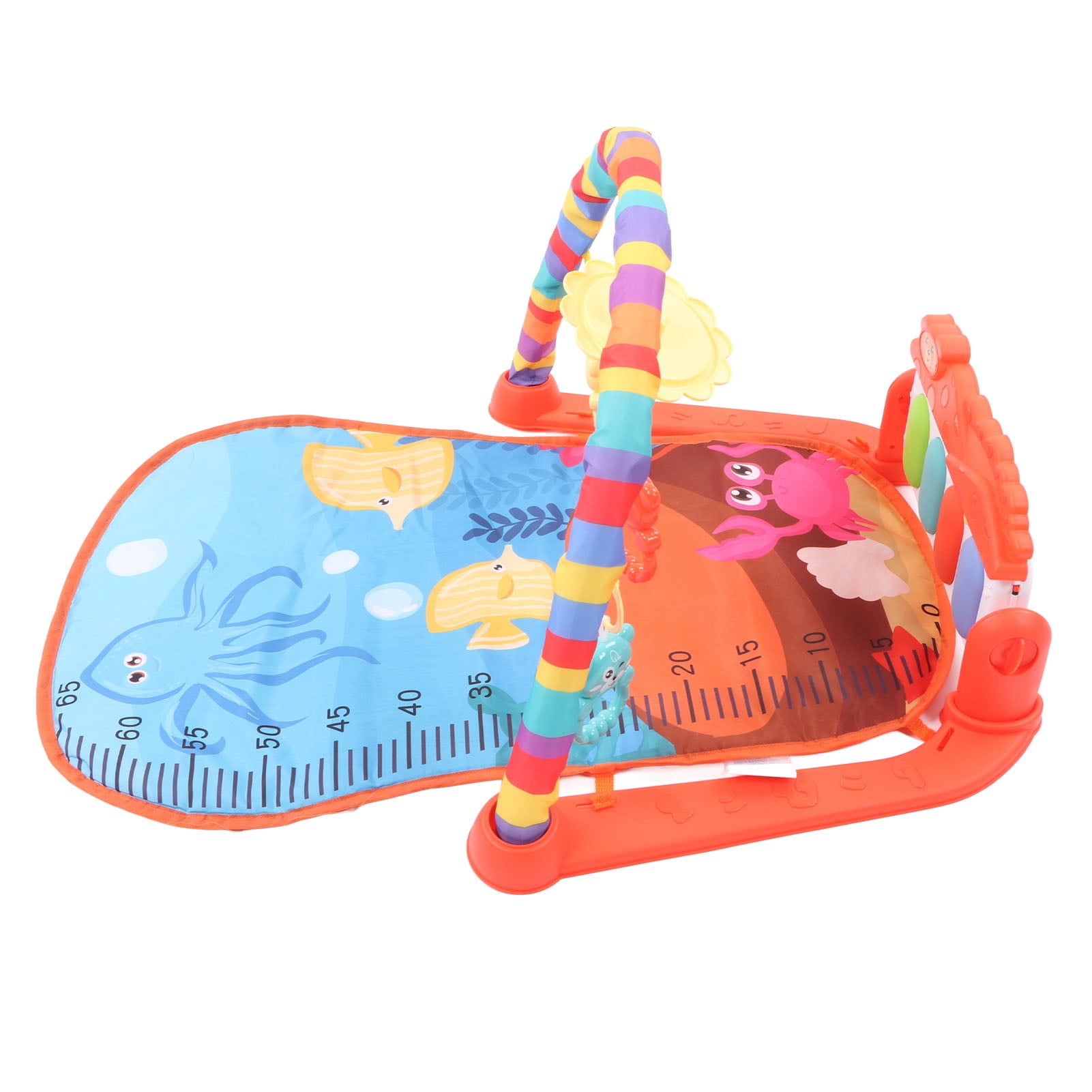 Baby Play Gym Mat, Tummy Time Activity Mat, Musical Activity Playmat