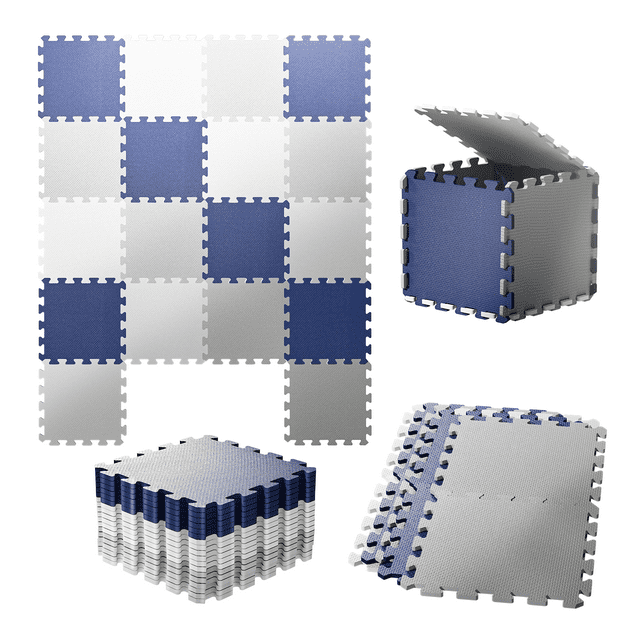 Baby Play Mat 18pcs(30x30x1cm) Foam Puzzle Play Mat Interlocking Foam