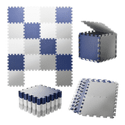Baby Play Mat 18pcs(30x30x1cm) Foam Puzzle Play Mat Interlocking Foam Tile for Sports-EVA Non Toxic