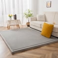 thumbnail image 1 of Baby Play Mat with Non-Slip Backing, 1.2" Thick Memory Foam Soft Padded Carpet for Living Room/Bedroom, 5x7 ft Rug for Kids, Toddler, Children, Nusery (Gray), 1 of 8