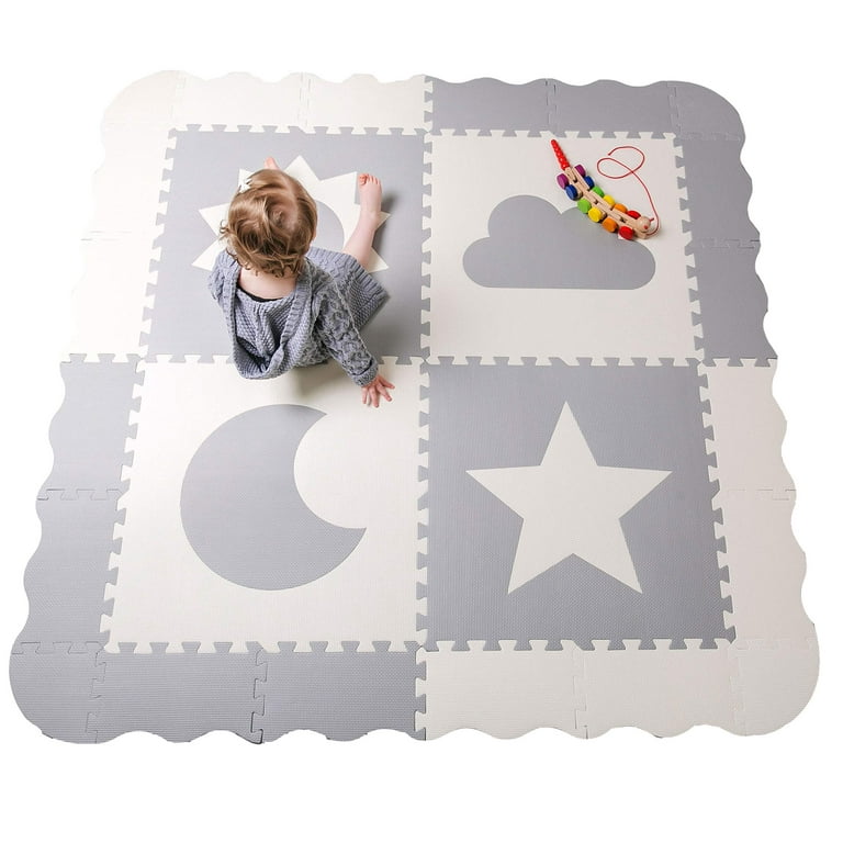 KEED Interlocking Baby Play Mat Tiles Soft Floor Foam Mat – TheToddly