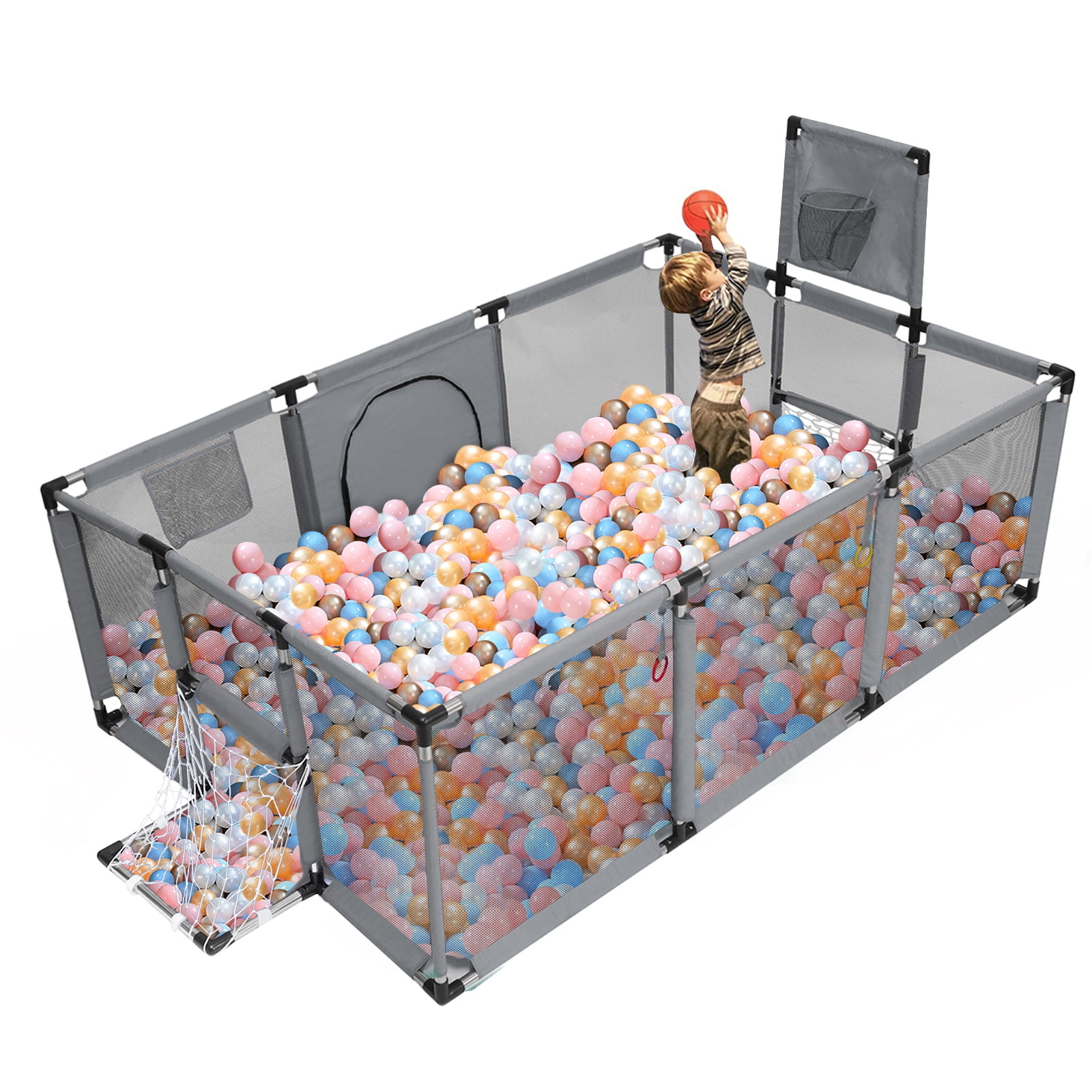 Baby Playpen,71x48inch Large Play Yard for Babies Toddlers, Sturdy