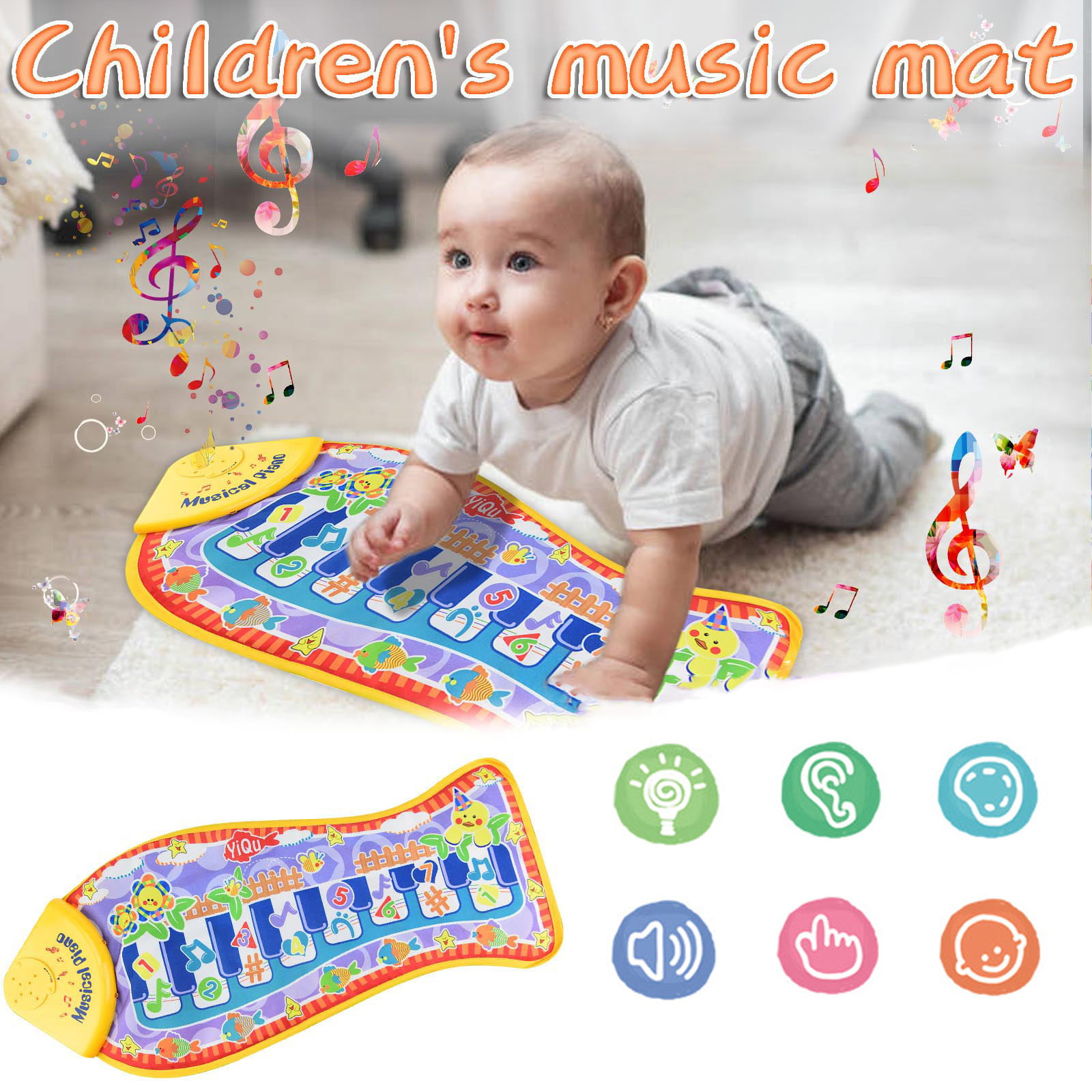 Baby Playpen 8 Panel Play Yard Outdoor Play Mat Floor Play Mats for