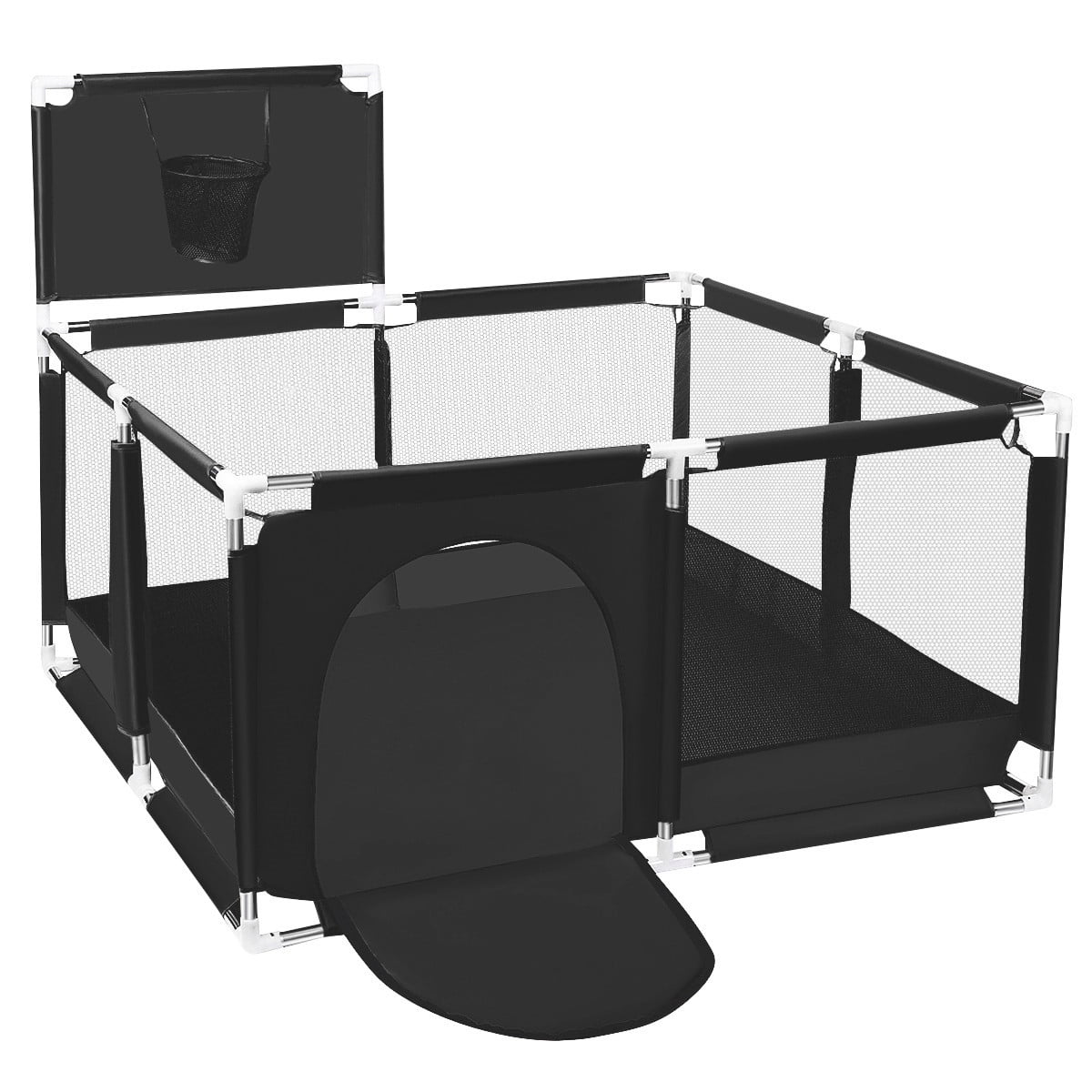 Baby Playpen, Outdoor Play Yard, Portable Play Yard 4Panel Baby