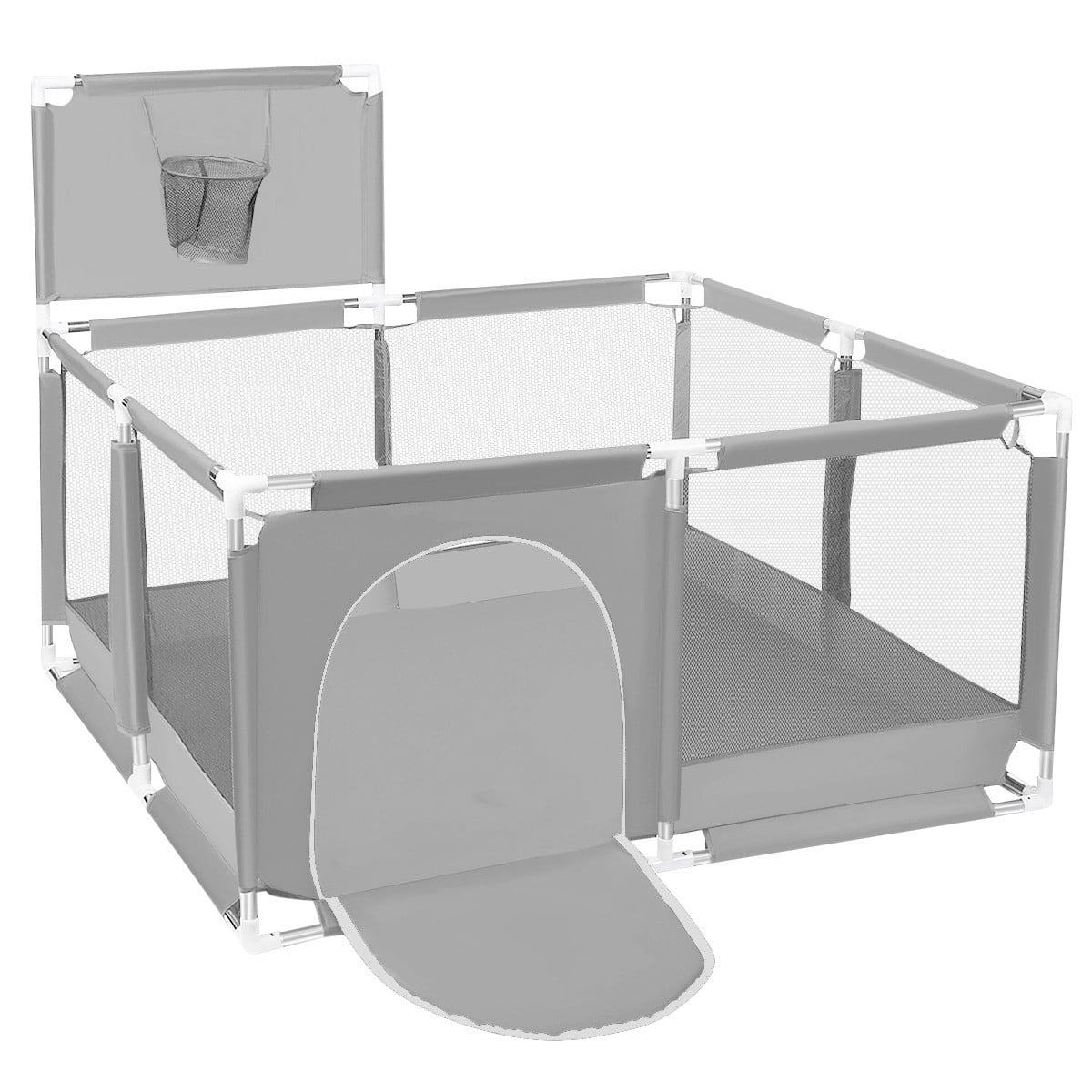 Baby Playpen, Outdoor Play Yard, Portable Play Yard 4Panel Baby