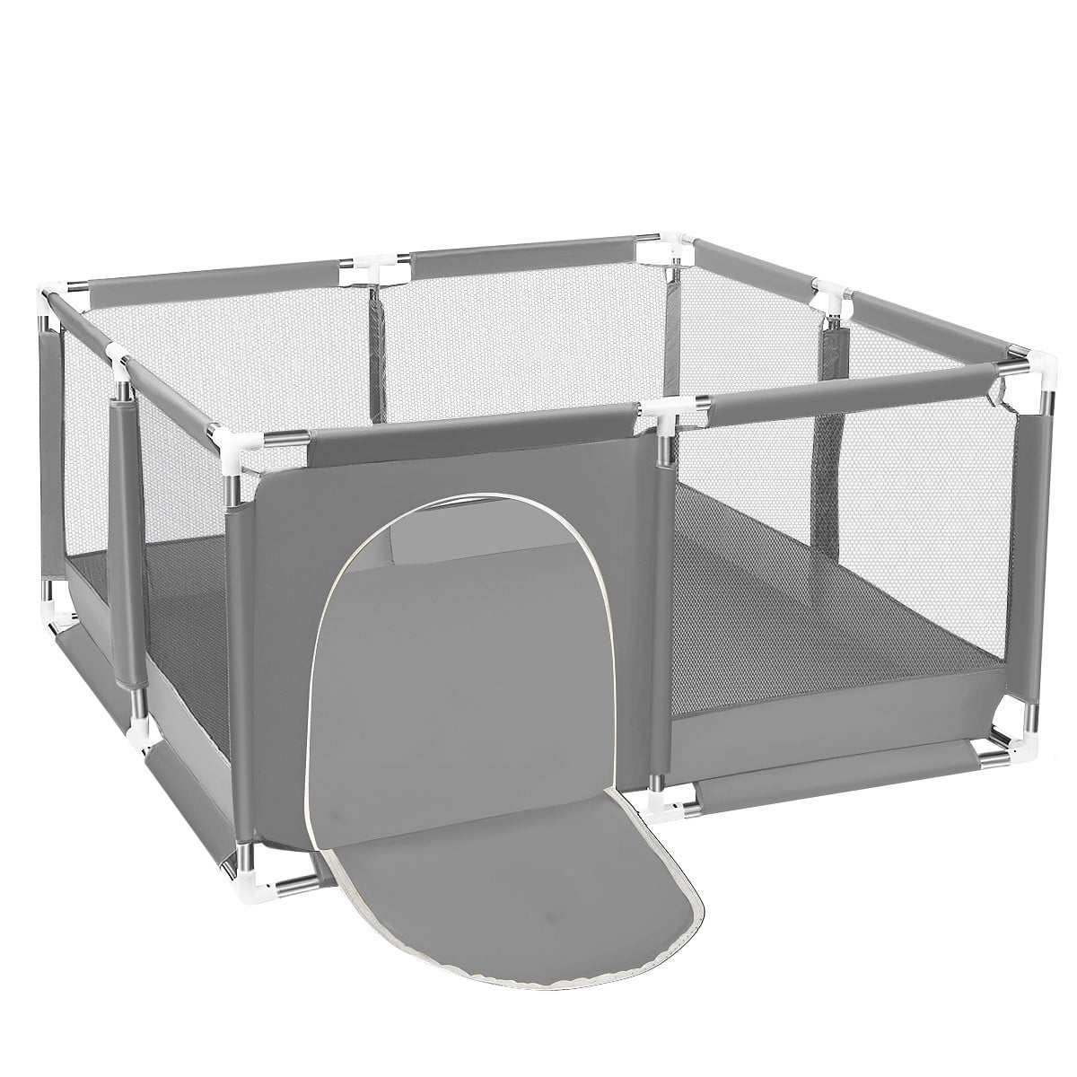 Baby Playpen, Outdoor Play Yard, Portable Play Yard 4Panel Baby