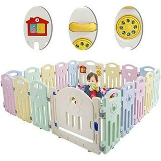 HARPPA Baby Gate Playpen Baby Fence for babies and toddlers