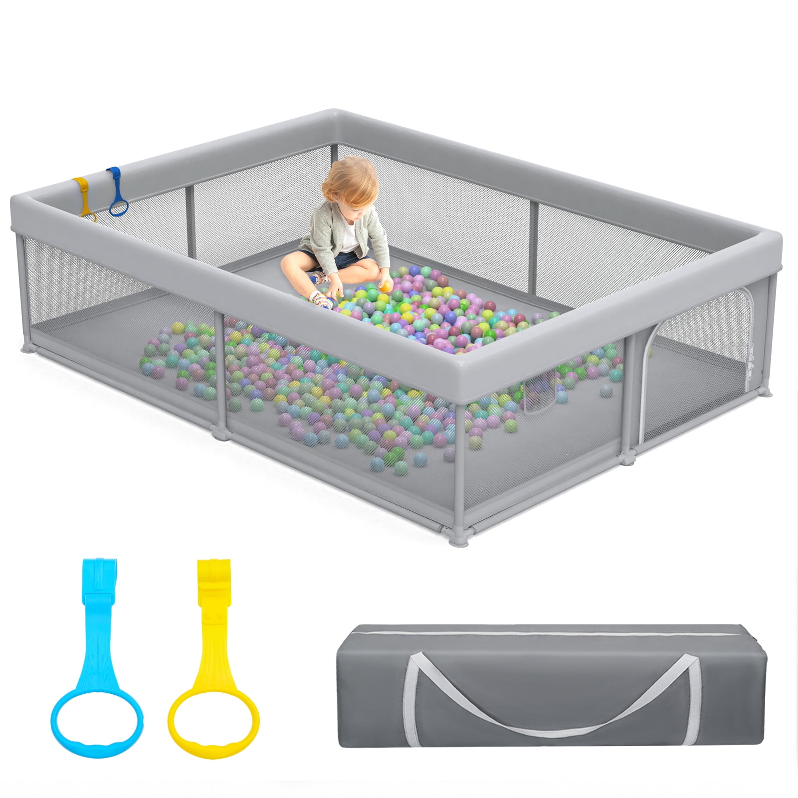 Ball Pit Cheap Play Yard Babyip Ball Pit Playpen With Ball Hoop