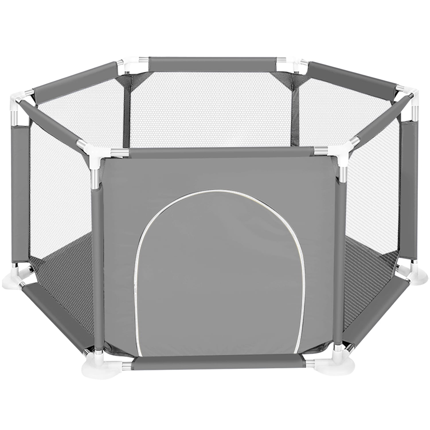 Baby Playpen, Travel Baby Playards, Baby Play Yard, 6Panels Portable