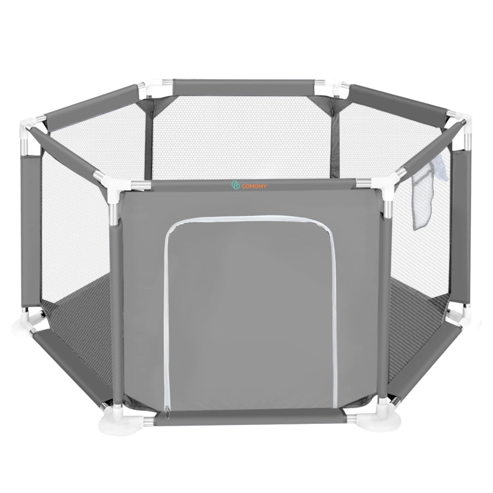 Baby Playpen, Travel Baby Playards, Baby Play Yard, 6Panels Portable