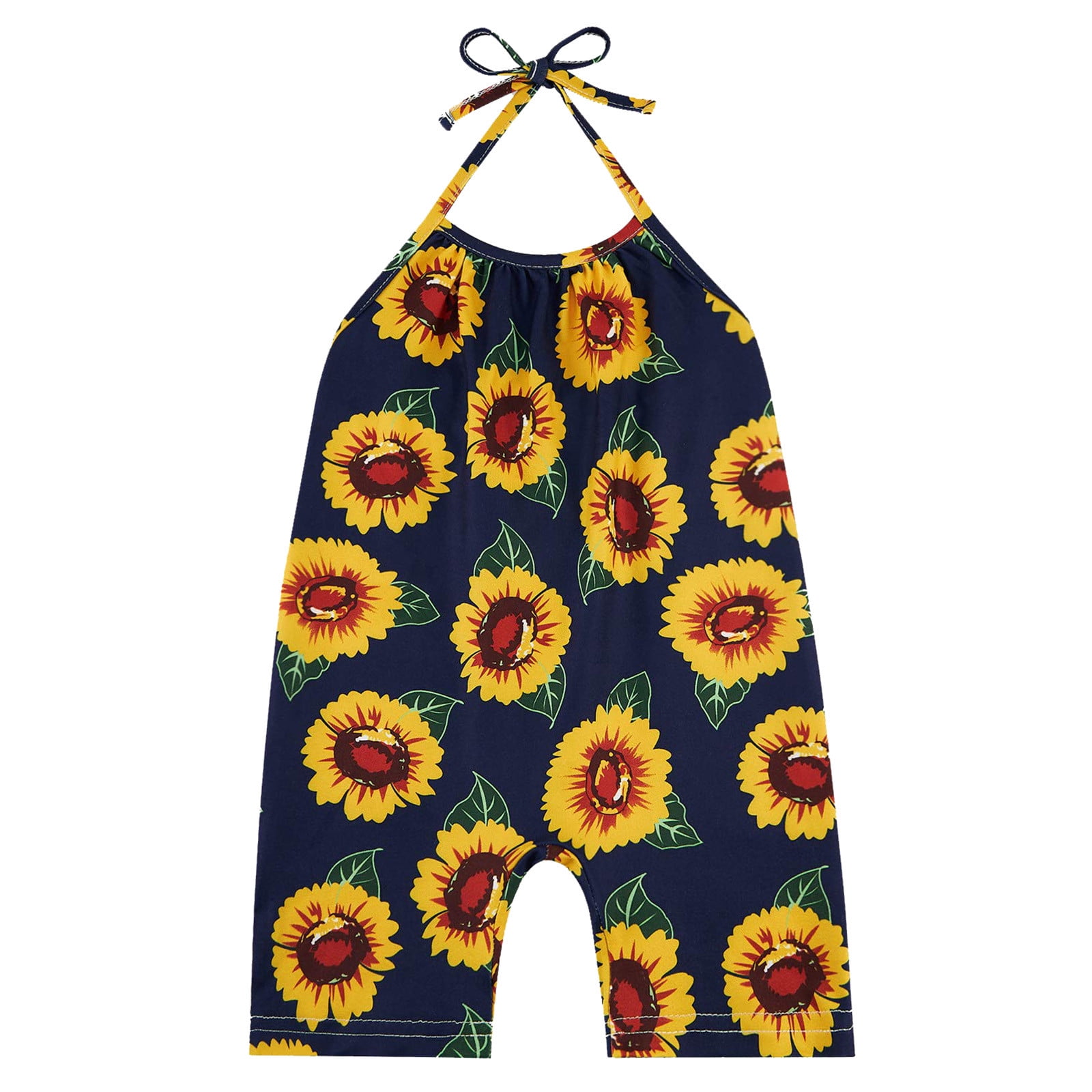 Baby Playsuit Kids Romper Toddler Summer Sleeveless Jumpsuit Girls