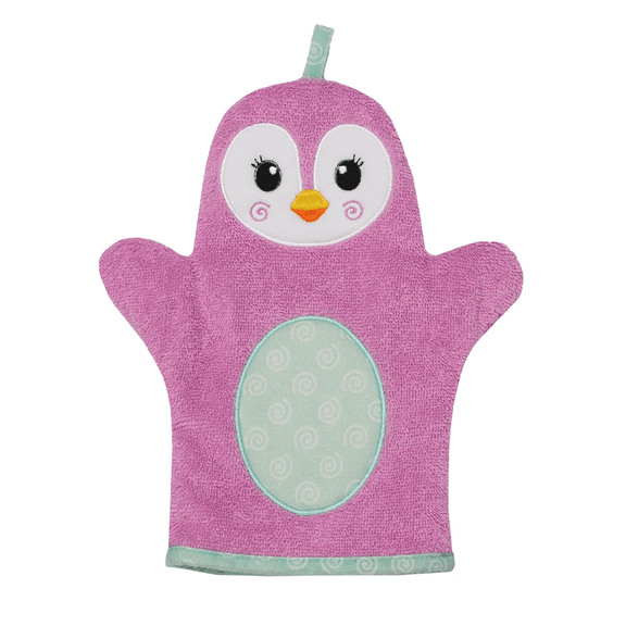 Zoocchini Penny Penguin Baby Bath Mitt