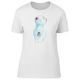 thumbnail image 1 of Baby Polar Bear With Gift T-Shirt Women -Image by Shutterstock, Female x-Large, 1 of 2