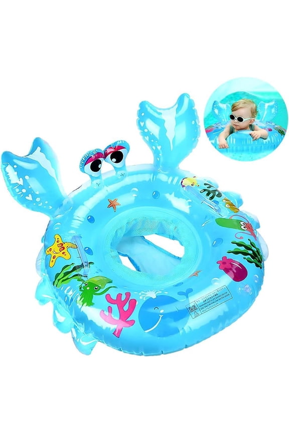 Baby Pool Float, Toddlers Inflatable Age 0-5 Under 55lbs, Pool Floaties Beach Outdoor