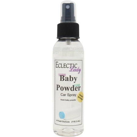 Baby Powder Car Spray (Double Strength), 4 ounces
