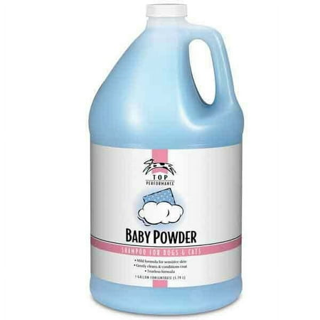 Baby Powder Pet Shampoo Gentle Sensitive Mild Fomula Dog Cat Grooming Bathing (Gallon)